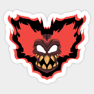 madness combat tricky demon art Accelerant style Sticker